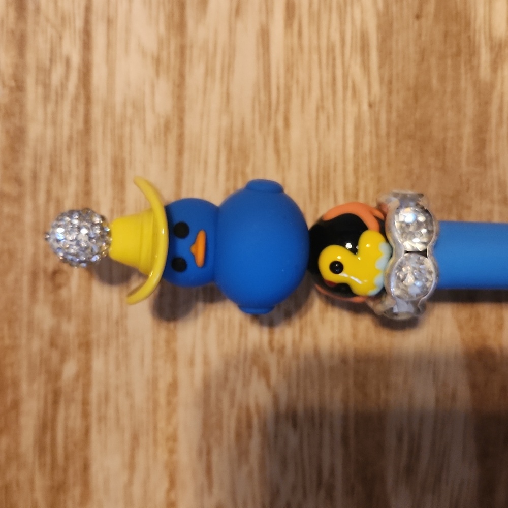 Beaded pen